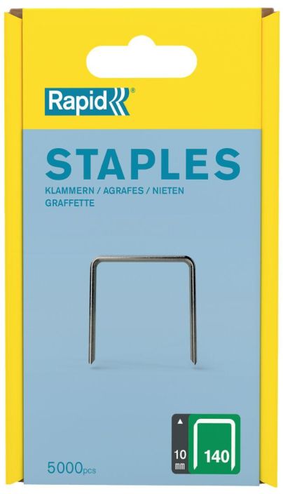 Rapid sinkila 140/10mm 5000kpl 40303090 930-123 Rapid sinkila 140/10mm 5000kpl 40303090 930-123