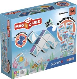 Geomag Geomag magicube mereneläimet+kortit 11 osaa 51024054