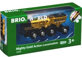 Brio iso kultainen veturi