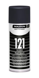 Maston spraymaali matta musta 121 400ml