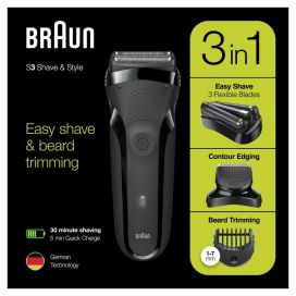 Braun parranajokone 300BT 3in1 series3