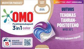 Omo Omo Color 3in1 pyykinpesukapselit 15kpl T135595