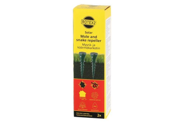 Rotex-2 Solar Myyrä- ja Käärmekarkotin tuotekuva 1
