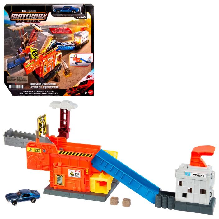 Matchbox Smalley’s Garage Crusher 02126004 tuotekuva 1 Matchbox Smalley’s Garage Crusher 02126004 tuotekuva 1