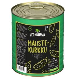 Herkkumaa Herkkumaa maustekurkku 3,1/1,7kg