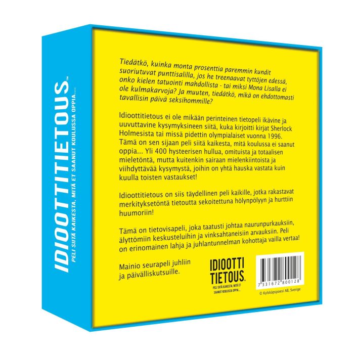 Idioottitietous 41023014 tuotekuva 1