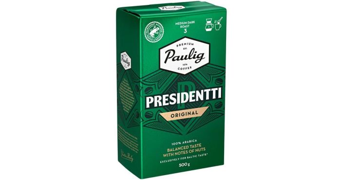 Presidentti kahvi 500g 930-701 Presidentti kahvi 500g 930-701