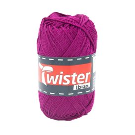 Twister Ibiza puuvillalanka 36 fuchsia 50g