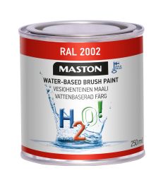 Maston H2O! sinooperinpunainen RAL2002 250ml