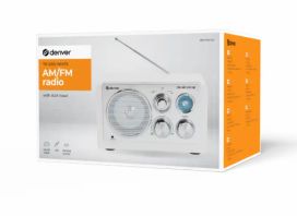 Denver radio valkoinen TR-63W