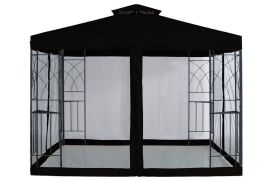 4Living 4living hyttysverkkosarja Barcelona musta katokseen 3x3m yleismalli 605661