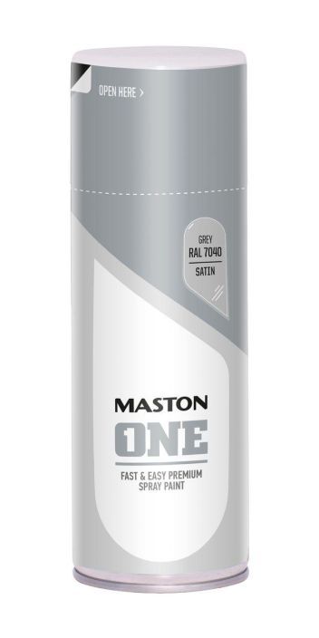 Spraymaali One harmaa 400ml 1107040S 908-623