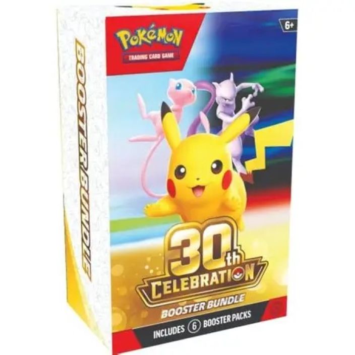 Pokemon BST Bundle 30th ENNAKKOTILAUS (julkaisu 2.10.2026) Mikali maahantuojan toimituksissa ilmenee viivetta emme pysty Pokemon BST Bundle 30th ENNAKKOTILAUS (julkaisu 2.10.2026) Mikali maahantuojan toimituksissa ilmenee viivetta emme pysty