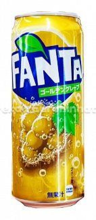 Fanta Golden Grape 500ml Fanta Golden Grape rypaleenmakuinen hiilihapotettu virvoitusjuoma 500ml/Kolsyrad lask med