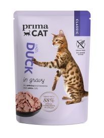 PrimaCat PC ankkaa kastikkeessa 85g 9227