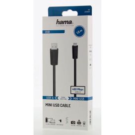 Hama HAMA USB Johto A-Mini B 90200606