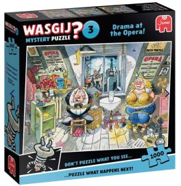 Wasgij Myster 3 Drama at te Opera 1000p palapeli