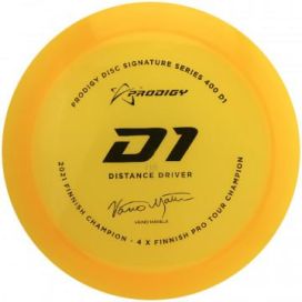 Prodigy D1 Väinö Mäkelä 400 - draiveri frisbeegolfkiekko