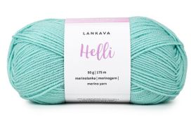 Lankava Helli 321 vaalea turkoosi 50g