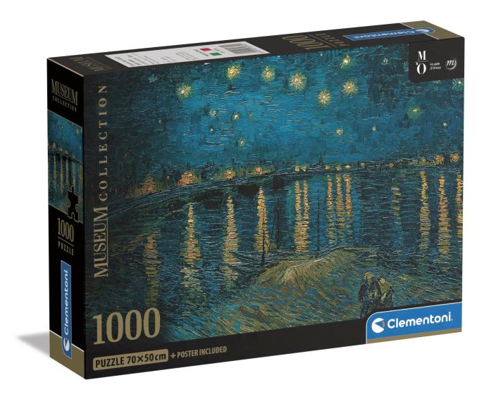 Clementoni Museo 1000p palapeli laj. 40023000 tuotekuva 1