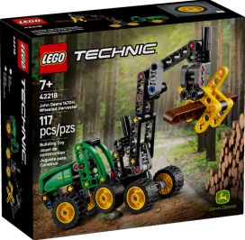 Lego Pyörillä varustettu John Deere harvesteri 1470H 42218