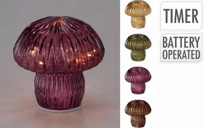 Sieni led-valoilla 10led 15cm Sieni led-valoilla 10led 15cm