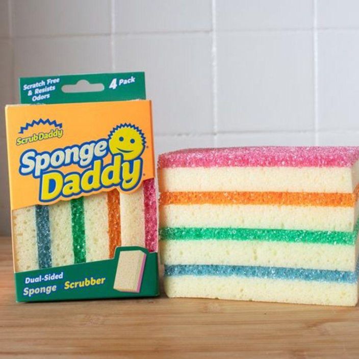 Scrub Daddy puhdistussieni Sponge Daddy 4kpl 636118 POISTUU tuotekuva 1
