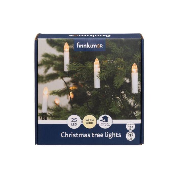 Finnlumor Joulukuusen kynttiläsarja 25-os. 600220 tuotekuva 1 Finnlumor Joulukuusen kynttiläsarja 25-os. 600220 tuotekuva 1