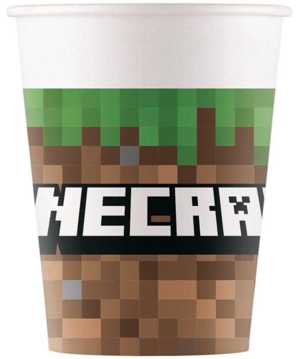 Kertakayttomuki Minecraft 200ml 8kpl 636098 924-3854