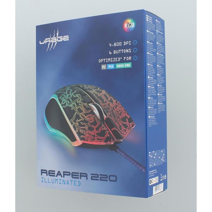 URAGE Hiiri Gaming Reaper 220 186051 POISTUU tuotekuva 1 URAGE Hiiri Gaming Reaper 220 186051 POISTUU tuotekuva 1
