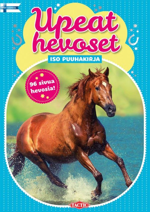 Upeat hevoset iso puuhakirja 58958 926-1975 Upeat hevoset iso puuhakirja 58958 926-1975