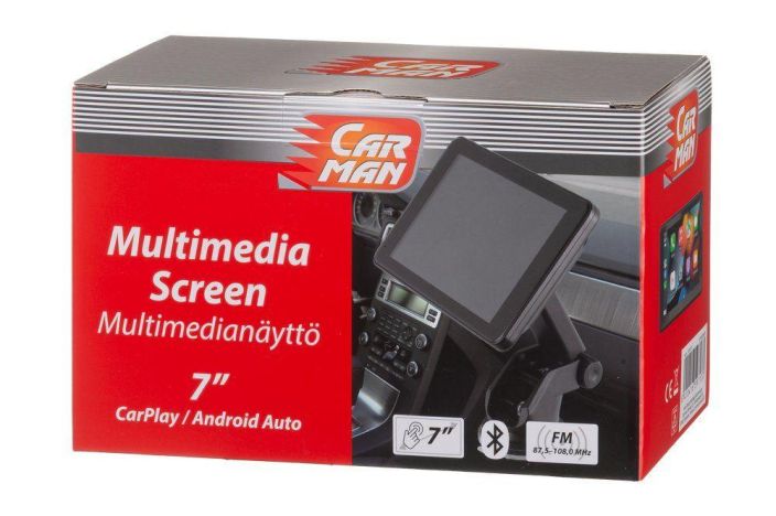 Carman Multimedianäyttö Carplay/ Android Auto 659713 tuotekuva 5 Carman Multimedianäyttö Carplay/ Android Auto 659713 tuotekuva 5