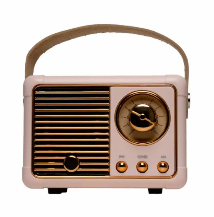 Denver kaiutin retro pinkki BTP-203RO tuotekuva 1