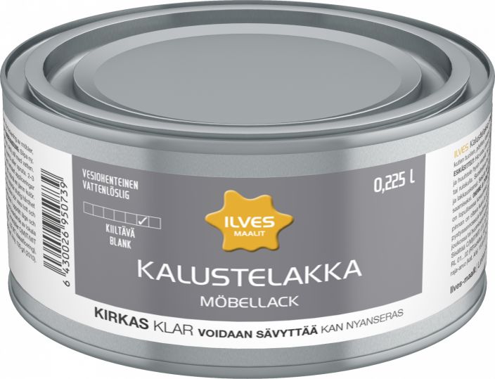 Ilves kalustelakka kiiltava 0,225L ILO739 920-626