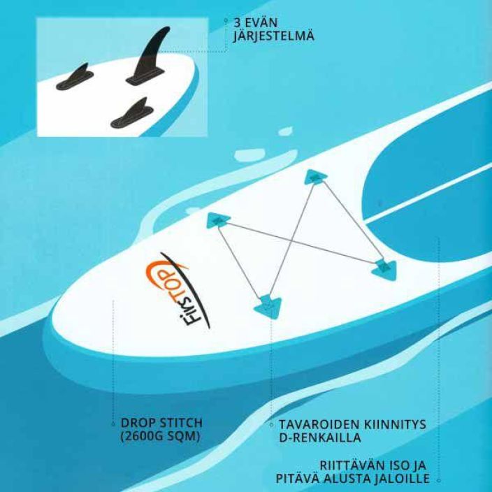 SUP-lauta Aqua 300cm SP-300-15S tuotekuva 4