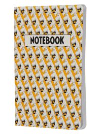 Muumi Pop Art muistikirja A6 keltainen