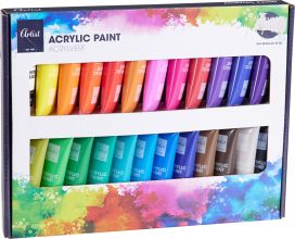 Akryylivärit 36ml 24kpl 492001020