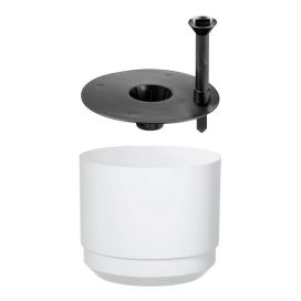 Orthex Paulina säiliöruukku 17cm valk. 48110