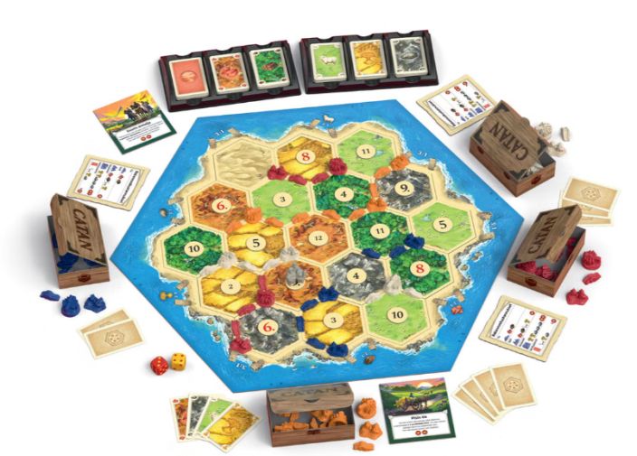Catan peruspeli  tuotekuva 1