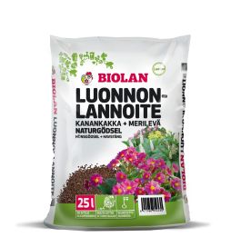 Biolan Biolan Luonnonlannoite (kanankakka+merilevä) 25L
