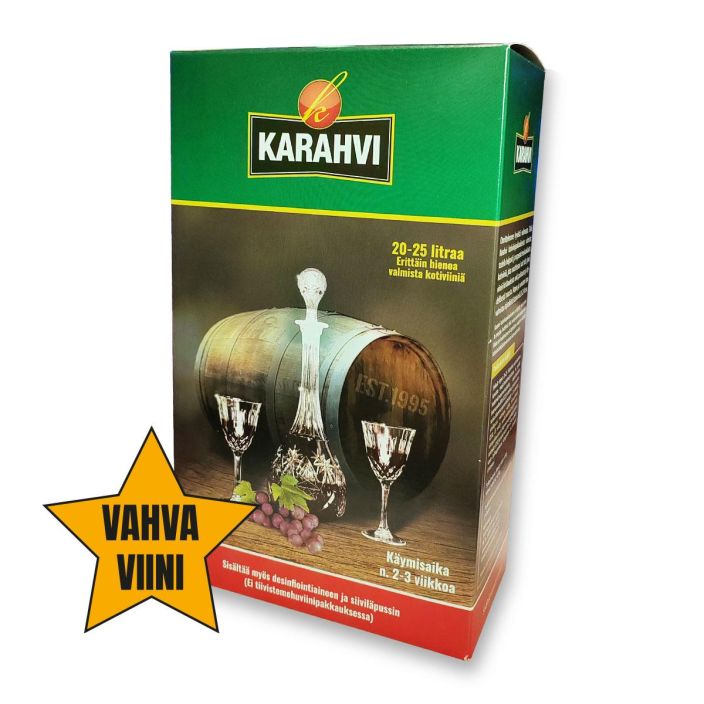 Karahvi Vadelma-Mustikka valmispakkaus 16% 901-3112
