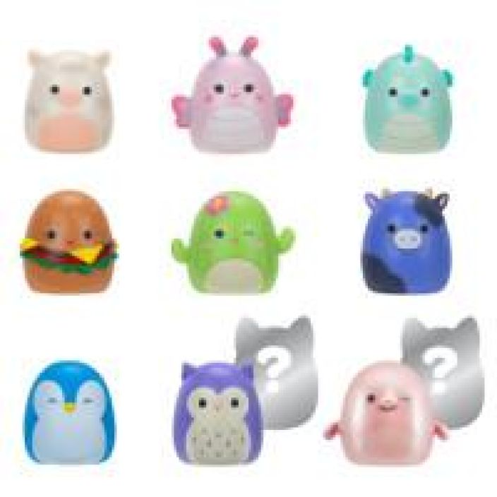 Squish-a-longs 2,5 cm hahmo 8 kpl 2420121 tuotekuva 2