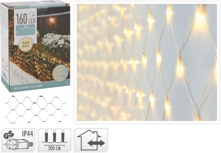 Valoverkko 160led lamminvalkoinen ulos AX8404300 992-975 Valoverkko 160led lamminvalkoinen ulos AX8404300 992-975