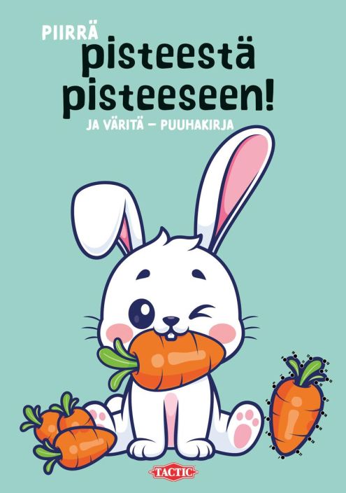 Piirra pisteesta pisteeseen ja varita puuhakirja 59987 926-1796 Piirra pisteesta pisteeseen ja varita puuhakirja 59987 926-1796