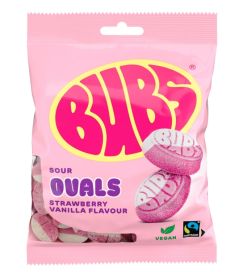 Bubs Bubs Strawberry Vanilla ovals 90g 8558