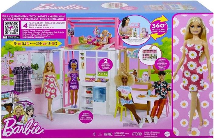 Barbie talo ja nukke HCD48 422003 926-7434 HCD48