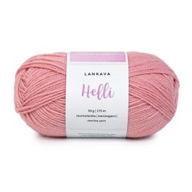 Lankava Helli 330 roosa 50g