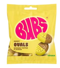 BUBS Banana Toffee Ovals 155g