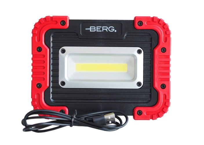 Berg Tyovalo ladattava COB 1000lm 3600mAh Berg Tyovalo ladattava COB 1000lm 3600mAh
