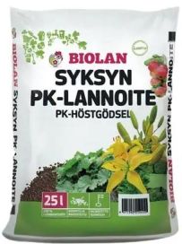Biolan Syksyn PK-lannoite 25L